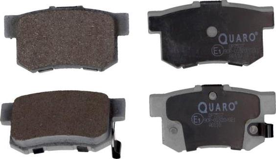 QUARO QP7537 - Тормозные колодки, дисковые, комплект parts5.com