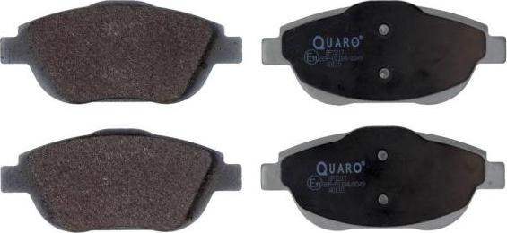 QUARO QP7217 - Тормозные колодки, дисковые, комплект parts5.com