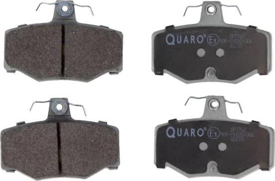 QUARO QP7762 - Тормозные колодки, дисковые, комплект parts5.com