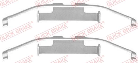 QUICK BRAKE 1091097 - Комплектующие для колодок дискового тормоза parts5.com