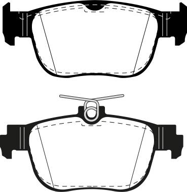 CUPRA 5WA 698 451 - Тормозные колодки, дисковые, комплект parts5.com