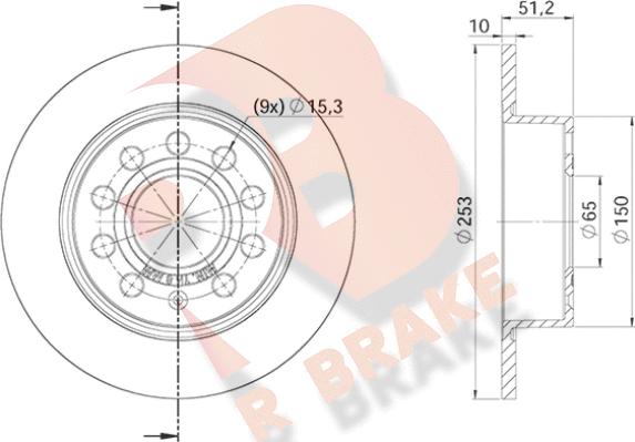 Zimmermann 600.3258.52 - Тормозной диск parts5.com