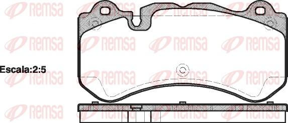 Mercedes-Benz A0004202704 - Тормозные колодки, дисковые, комплект parts5.com