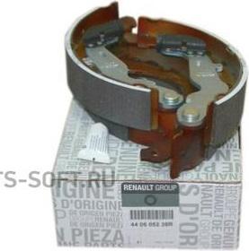 RENAULT 440605238R - Комплект тормозных колодок, барабанные parts5.com