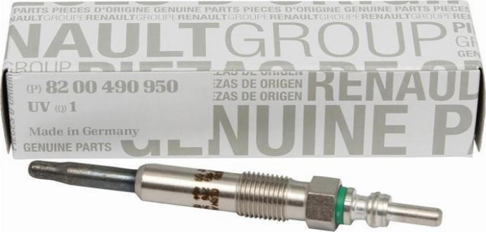 RENAULT 82 00 490 950 - Glow Plug parts5.com