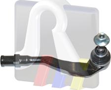 RTS 91-95955-1 - Наконечник рулевой тяги, шарнир parts5.com