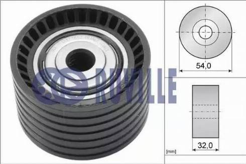 Ruville 55640 - Deflection / Guide Pulley, timing belt parts5.com