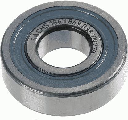 SACHS 1863 869 038 - Центрирующий опорный подшипник, система сцепления parts5.com