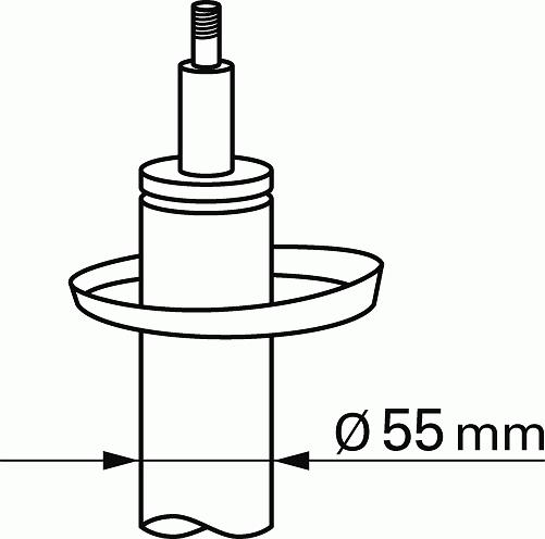 SACHS 311 863 - Амортизатор parts5.com