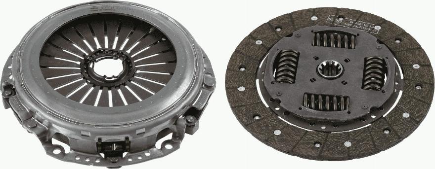 SACHS 3400 700 551 - Комплект сцепления parts5.com