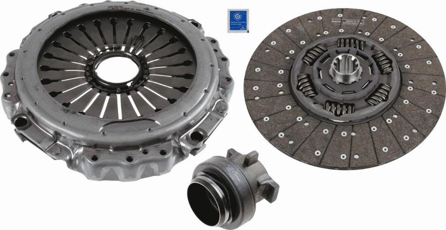 SACHS 3400 700 669 - Комплект сцепления parts5.com