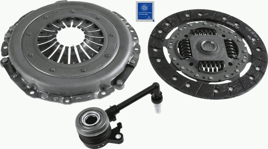 SACHS 3000 990 409 - Комплект сцепления parts5.com