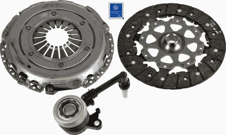 SACHS 3000 990 411 - Комплект сцепления parts5.com