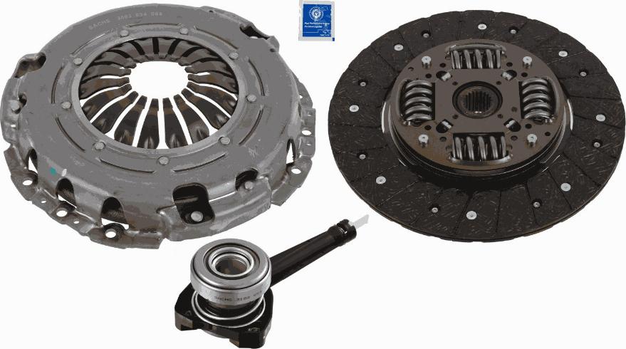 SACHS 3000 990 483 - Комплект сцепления parts5.com