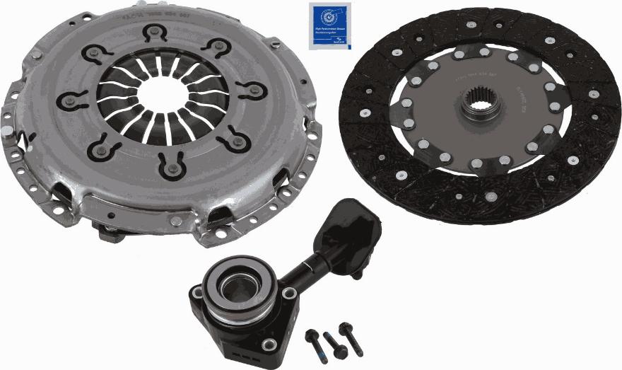 SACHS 3000 990 487 - Комплект сцепления parts5.com