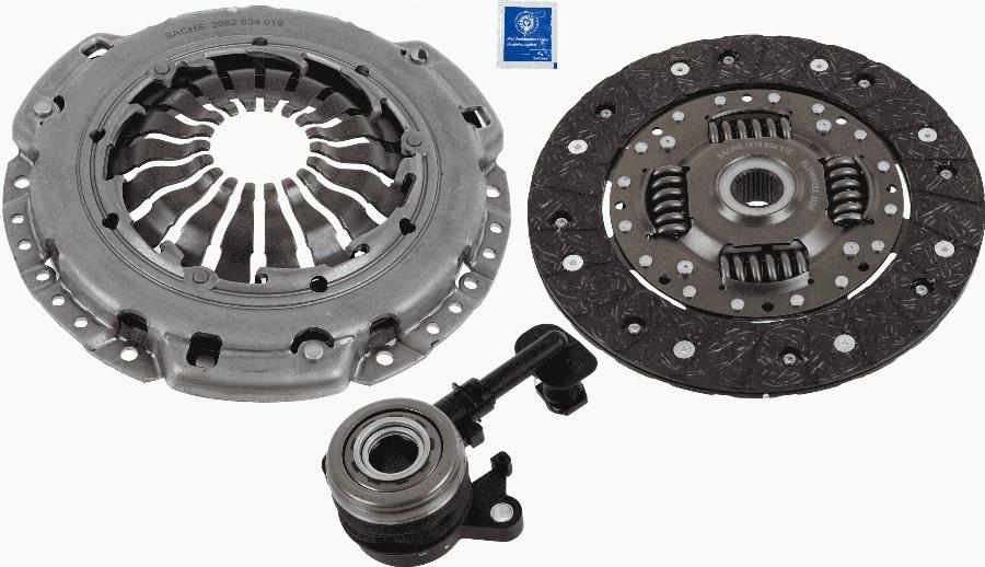 SACHS 3000 990 590 - Комплект сцепления parts5.com