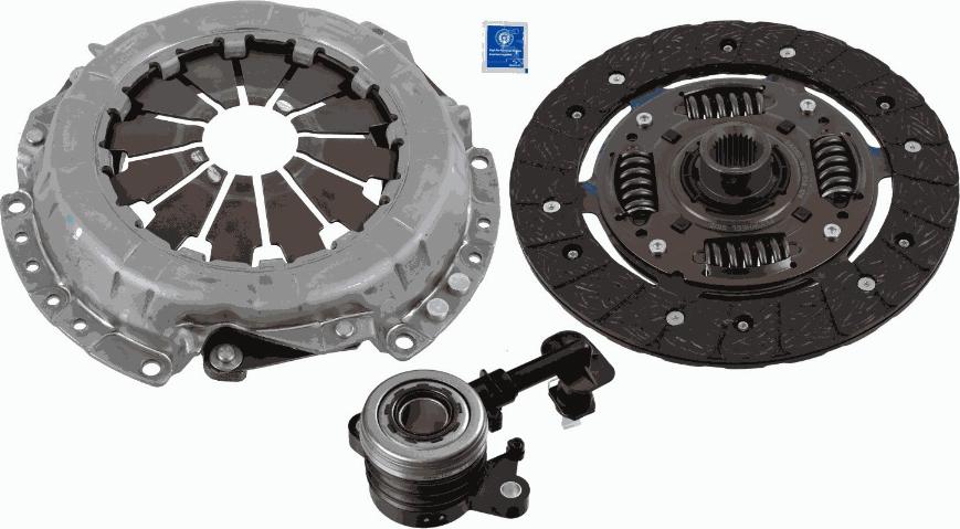 SACHS 3000 990 523 - Комплект сцепления parts5.com