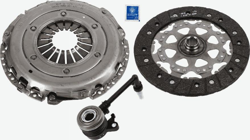 SACHS 3000 990 576 - Комплект сцепления parts5.com