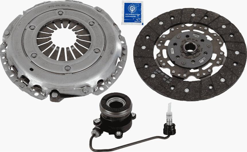 SACHS 3000 990 573 - Комплект сцепления parts5.com