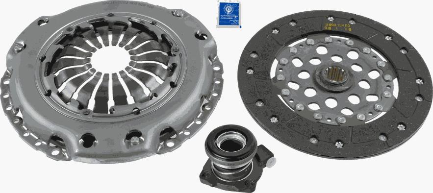 SACHS 3 000 990 107 - Комплект сцепления parts5.com