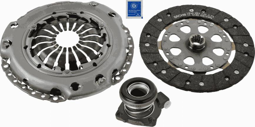 SACHS 3000 990 134 - Комплект сцепления parts5.com