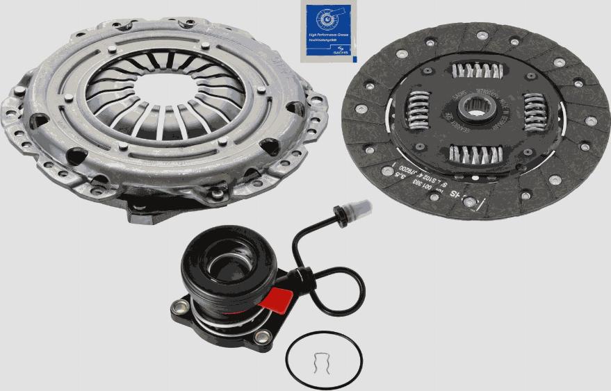 SACHS 3 000 990 123 - Комплект сцепления parts5.com