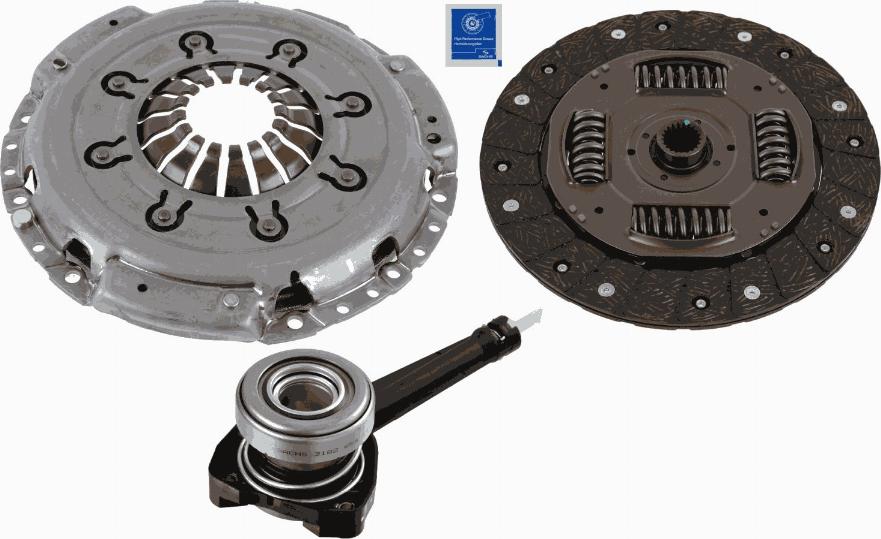 SACHS 3000 990 382 - Kit de embrague parts5.com