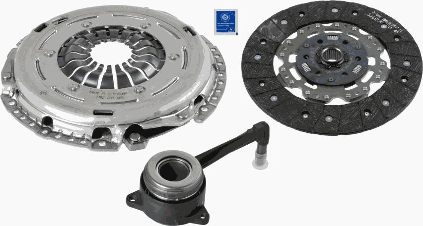 SACHS 3000 990 294 - Комплект сцепления parts5.com