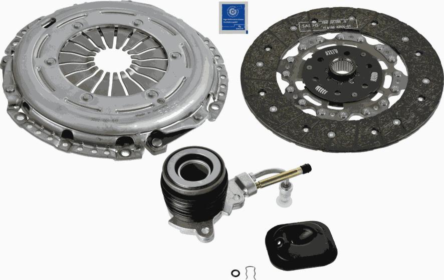 SACHS 3000 990 295 - Комплект сцепления parts5.com