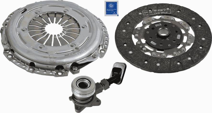 SACHS 3000 990 296 - Комплект сцепления parts5.com