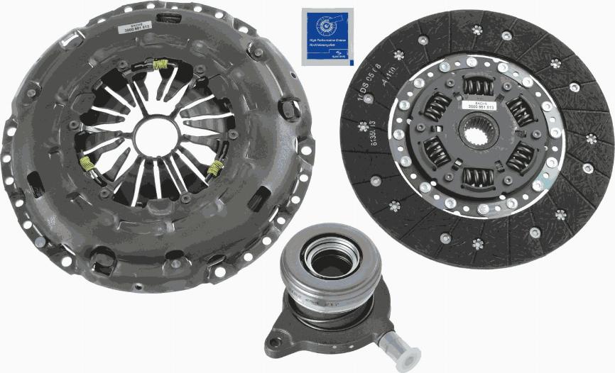 SACHS 3000 990 242 - Комплект сцепления parts5.com