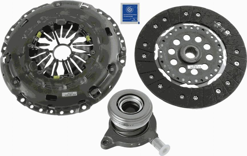 SACHS 3000 990 250 - Комплект сцепления parts5.com