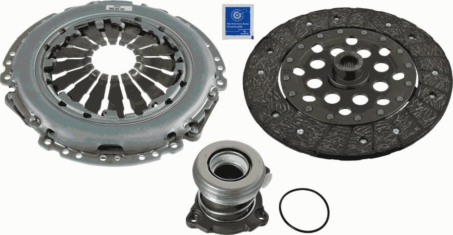 SACHS 3000 990 261 - Комплект сцепления parts5.com