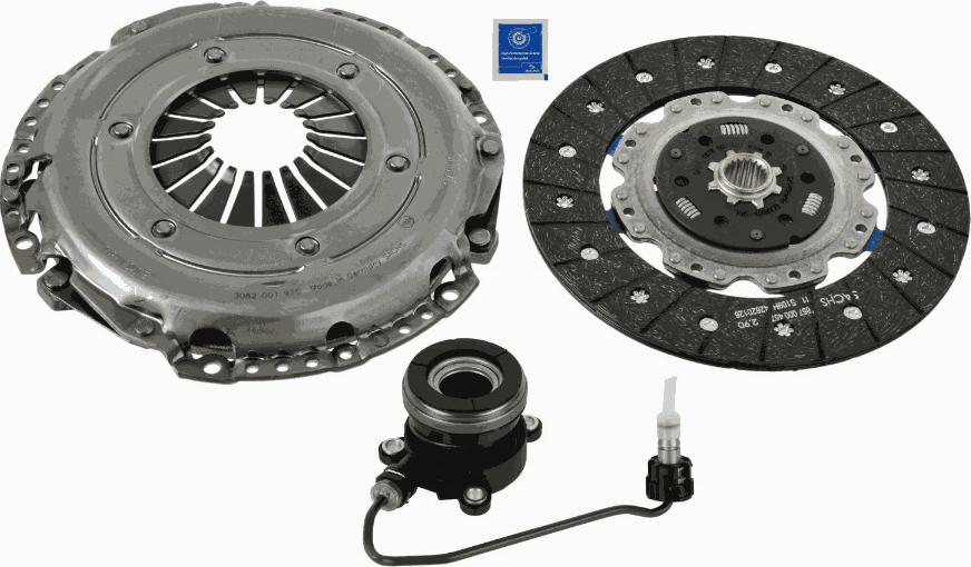 SACHS 3000 990 282 - Комплект сцепления parts5.com