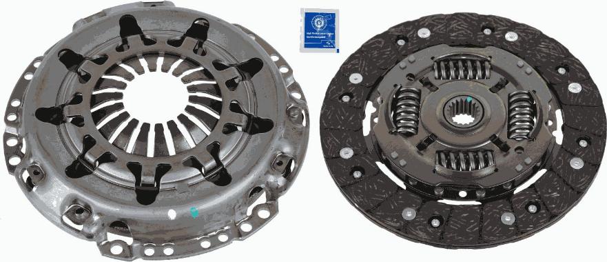 SACHS 3000 954 477 - Комплект сцепления parts5.com