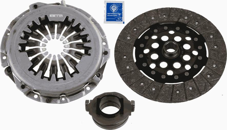 SACHS 3000 954 043 - Clutch Kit parts5.com