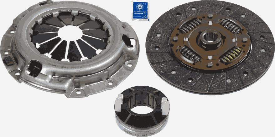 SACHS 3000 954 029 - Комплект сцепления parts5.com