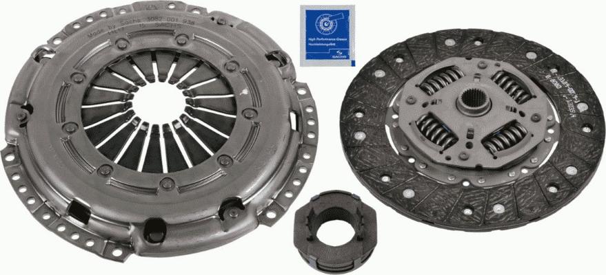 SACHS 3000 950 956 - Комплект сцепления parts5.com