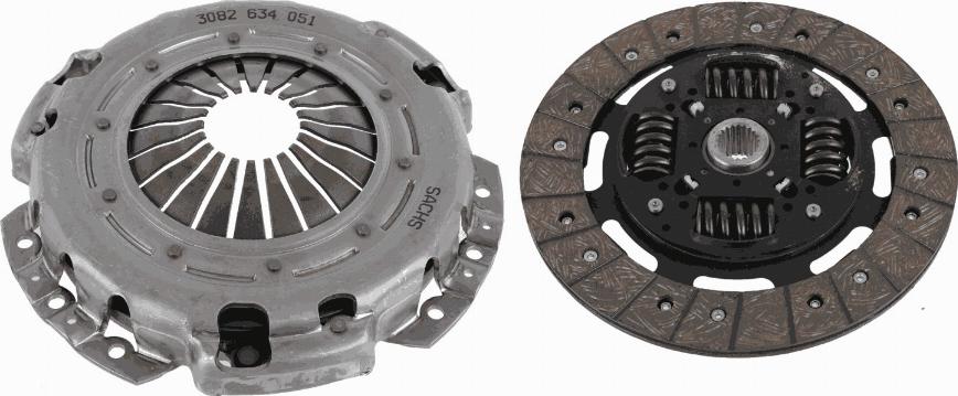 SACHS 3000 950 551 - Комплект сцепления parts5.com