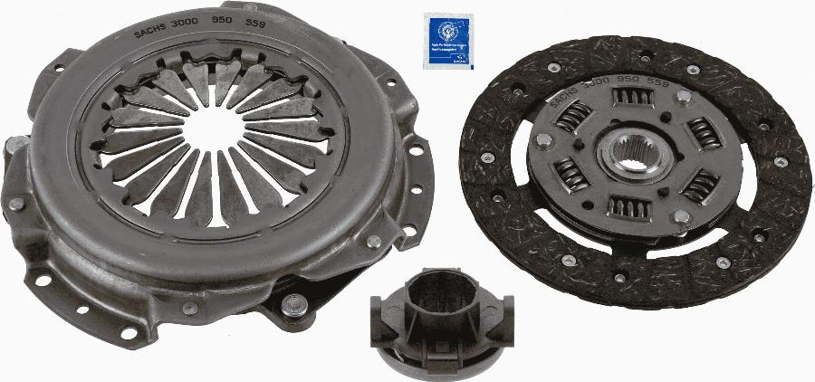 SACHS 3000 950 560 - Комплект сцепления parts5.com