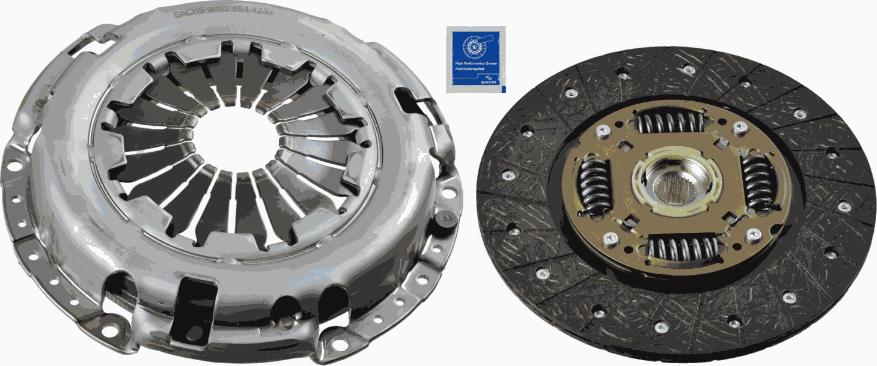 SACHS 3000 950 668 - Комплект сцепления parts5.com