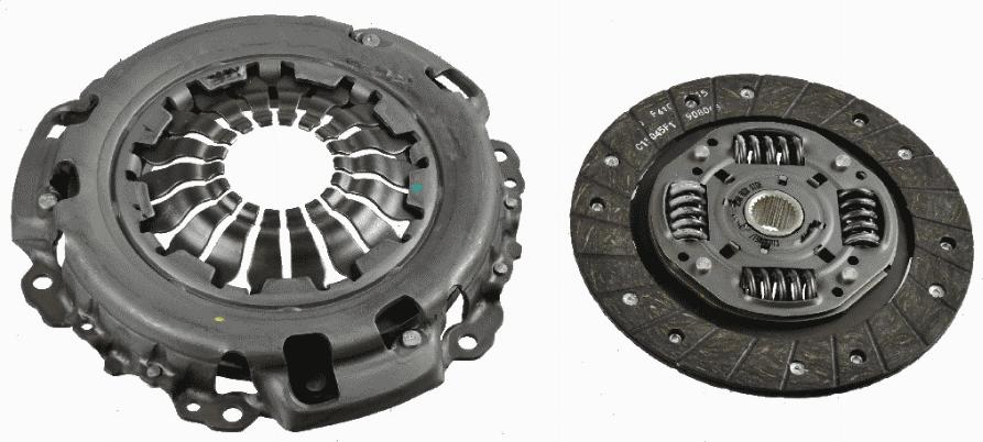 SACHS 3000 950 672 - Комплект сцепления parts5.com