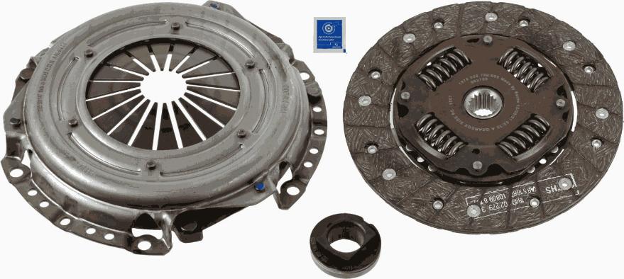 SACHS 3 000 950 028 - Комплект сцепления parts5.com