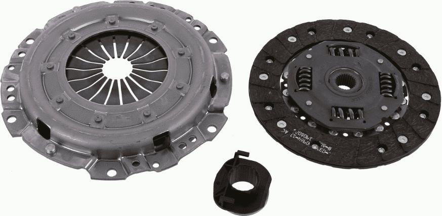 SACHS 3000 950 799 - Kit de embrague parts5.com