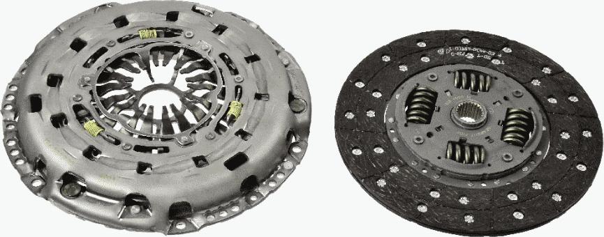 SACHS 3000 950 743 - Комплект сцепления parts5.com