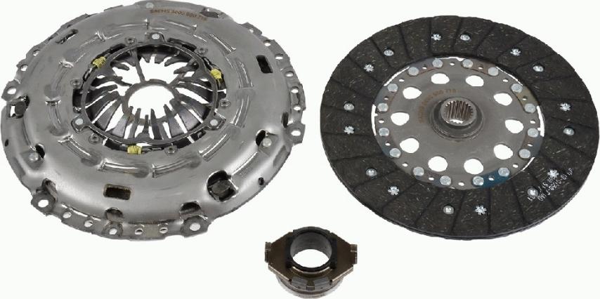 SACHS 3000 950 718 - Комплект сцепления parts5.com