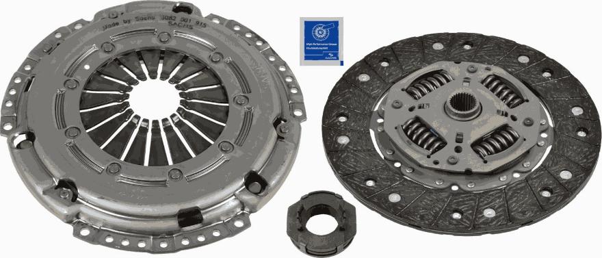 SACHS 3000 950 734 - Комплект сцепления parts5.com