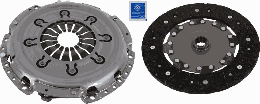 SACHS 3000 951 587 - Комплект сцепления parts5.com