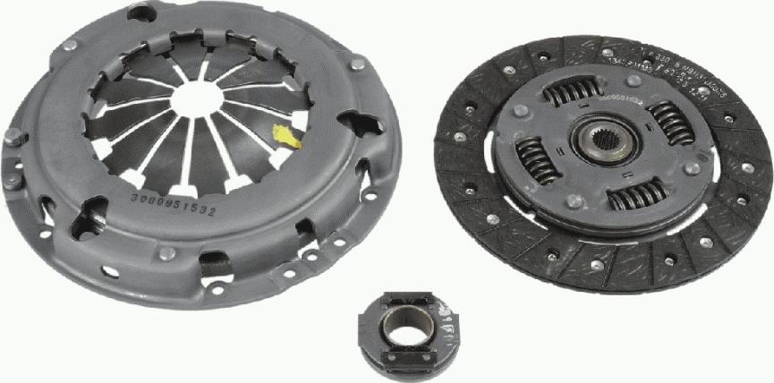 SACHS 3000 951 532 - Комплект сцепления parts5.com