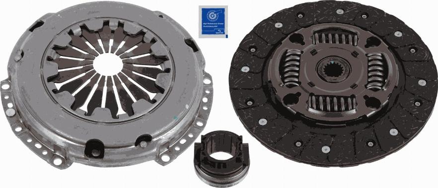 SACHS 3000 951 578 - Комплект сцепления parts5.com